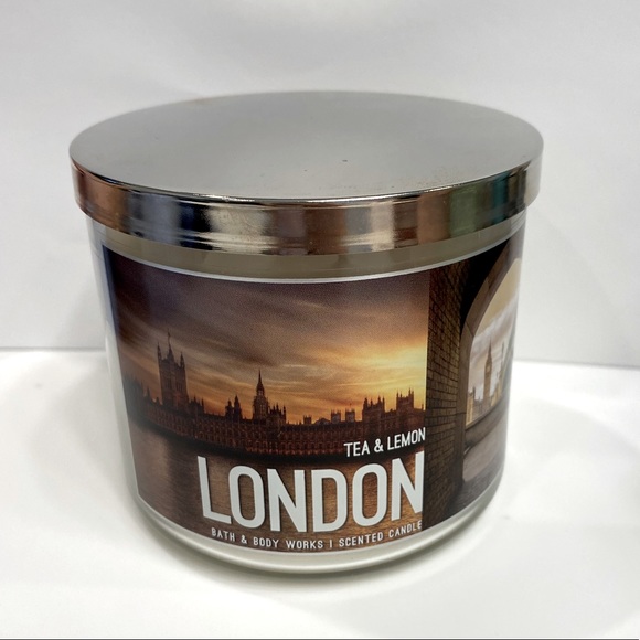 Bath & Body Works Tea & Lemon 3-wick Candle